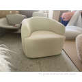 Chaise moderne Gwyneth Boucle